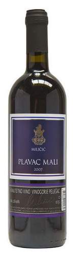 Picture of *PLAVAC MALI MILIČIĆ 0,75L KV 2014.SUHO. -6/1-