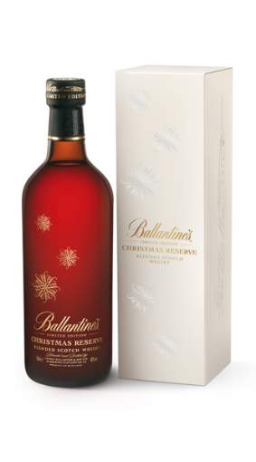 Picture of *WHISKY BALLANT 0.70L CHRISTM AS RESERVE -6/1-