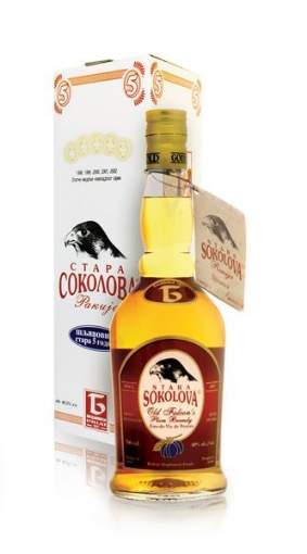 Picture of *ŠLJIVOVICA RAKIJA STARA SOKOLOVA 0.7L LUX 5G.