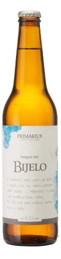 Picture of *PIVO PRIMARIUS BIJELO 0.50L -20/1-  5.2%ALC BELGIAN WITBIER