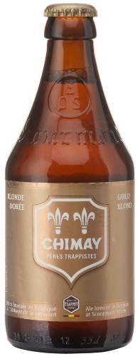 Picture of *PIVO CHIMAY 0.33L GOLD -24/1-  4.8%ALC BELGIAN BLOND ALE