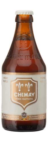 Picture of *PIVO CHIMAY 0.33L PERES WHITE TRAPPIST  -24/1-  8%ALC