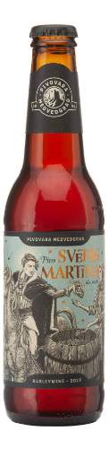 Picture of *PIVO MEDVEDGRAD 0.33L SVETI MARTIN -24/1-  10.3%ALC BARLEYWINE