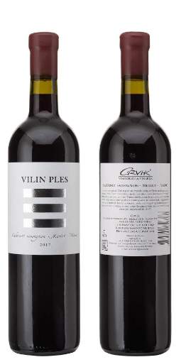 Picture of N-*VILIN PLES CRVIK (CAB.SAUV+MER+PL) 0.75L VRH SUHO 2019 -6/1-