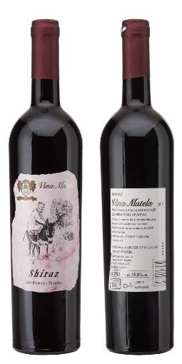 Picture of *SHIRAZ MATELA 0.75L VRH SUHO 2022