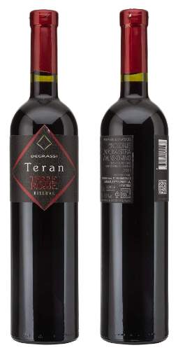 Picture of *TERAN TERRE ROSSE DEGRASSI 0.75L VRH SUHO 2012 -6/1-