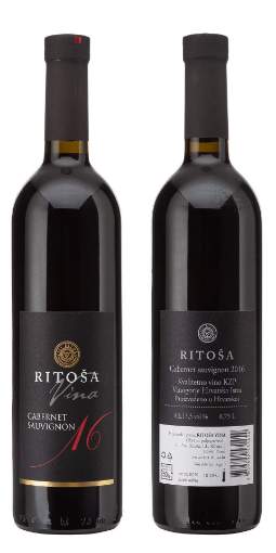 Picture of *CABERNET SAUVIGNON RITOŠA 0.75L KV SUHO 2018 -6/1-