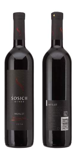 Picture of *MERLOT SOŠIĆ 0,75L SUHO -6/1-