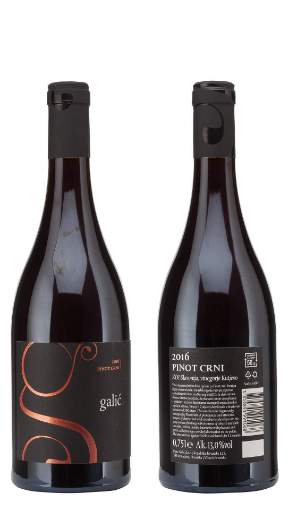 Picture of N-*PINOT CRNI GALIĆ 0,75L ZOI SUHO 2019 -6/1-