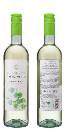 Picture of *VINHO VERDE TWIN VINES JM FONSECA 2022 0.75L ZOI POLUSUHO -6/1-