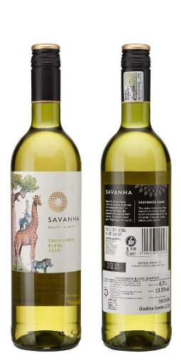 Picture of *SAUVIGNON BLANC SAVANHA SPIER 0.75L ZP SUHO 2021 -6/1-