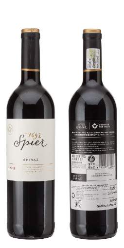 Picture of *SHIRAZ SIGNATURE SPIER 0.75L ZP SUHO 2021 -6/1-