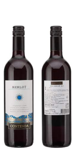 Picture of *MERLOT CONTENDA FELIX SOLIS 0.75L POLUSUHO 2021 -6/1-