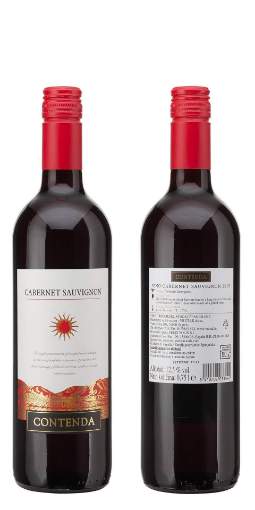 Picture of *CABERNET SAUVIGNON CONTENDA FELIX SOLIS 0,75L SUHO 2021 -6/1-