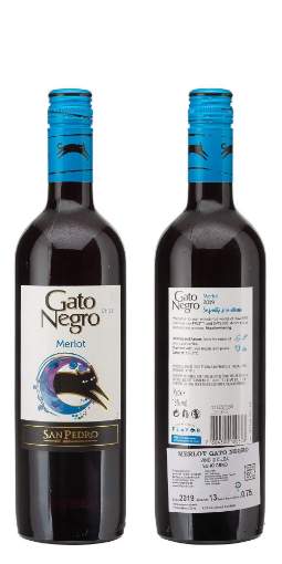 Picture of *MERLOT GATO NEGRO 0.75L SUHO 2023 -6/1-