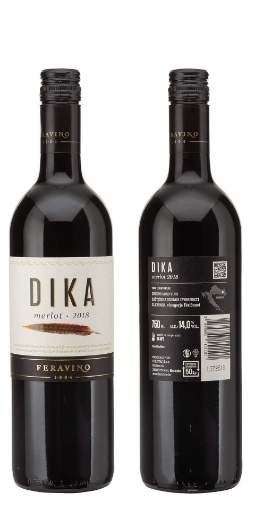 Picture of N-*MERLOT DIKA FERAVINO 0.75L ZOI SUHO 2018