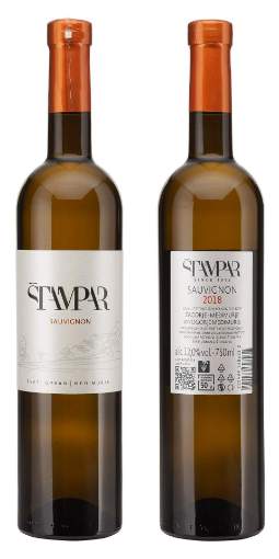 Picture of *SAUVIGNON ŠTAMPAR 0.75L VRH SUHO 2023