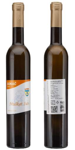 Picture of *MUŠKAT ŽUTI SOKAČ 0.75L VRH POLUSLATKO 2017 -6/1-