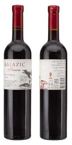 Picture of *PINOT CRNI KALAZIĆ PATKA 0.75L ZOI SUHO 2012