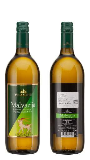 Picture of *MALVAZIJA VINA KOPER 1L ZOI SUHO 2019