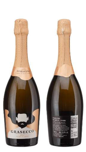 Picture of N-*PJENUŠAC FERAVINO GRASECCO 0.75L ZOI EXTRA BRUT PP -6/1-