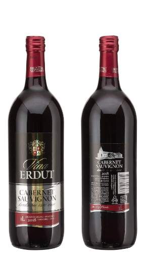 Picture of *CABERNET SAUVIGNON ERDUT 1L KV SUHO 2019