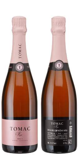 Picture of *PJENUŠAC TOMAC ROSE 0.75L ZOI BRUT -6/1-