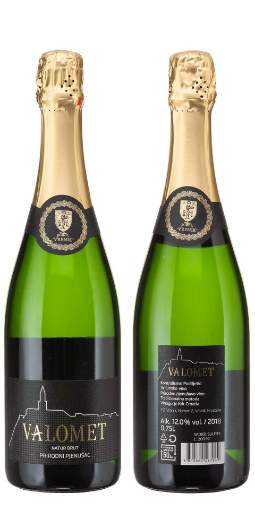 Picture of *PJENUŠAC VALOMET PZ VRBNIK 0.75L VRH NATUR BRUT 2021 -6/1-