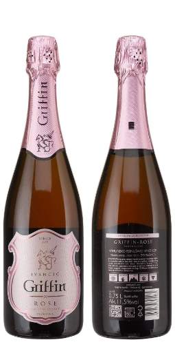 Picture of *PJENUŠAC GRIFFIN ROSE IVANČIĆ 0.75L ZOI BRUT