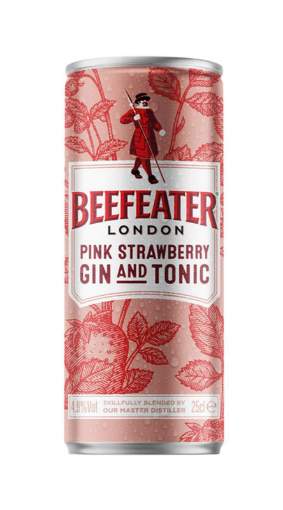 Picture of N-*GIN BEEFEATER PINK GIN & TONIC 0,25L -12/1-