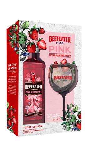 Picture of N-*GIN BEEFEATER PINK 0.7L + ČAŠA