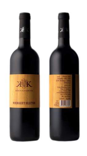 Picture of N-*PLAVAC MALI KORTA KATARINA WINEMAKER SELECTION 0.75L VRH SUHO 2012