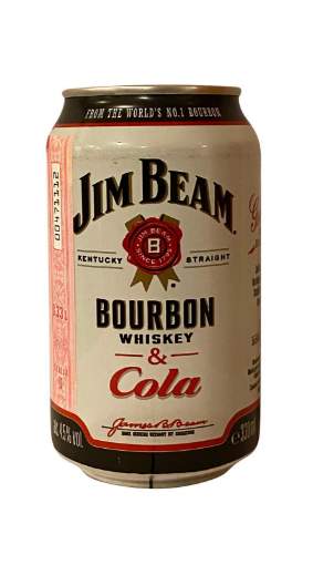 Picture of *WHISKEY BOURBON JIM BEAM COLA 0.33L