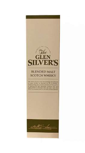 Picture of *WHISKY BLENDED MALT SCOTCH GIFT BOX 0,7L THE GLEN SILVER'S 660000303-6/1