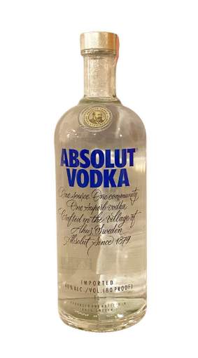 Picture of *VODKA ABSOLUT 1.00L CLASSIC -12/1-