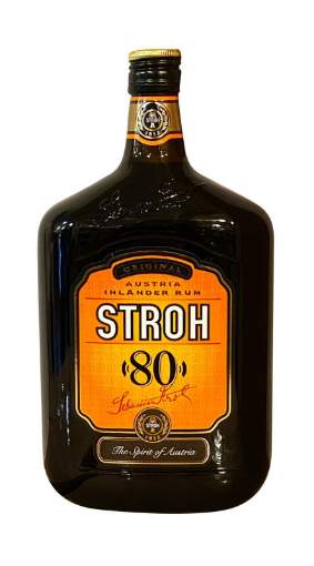 Picture of N-*RUM STROH 80% 1.00L ORIGINAL -6/1-  05021