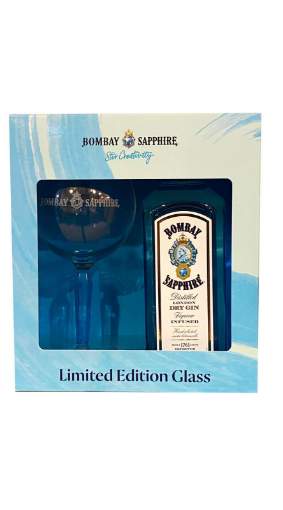 Picture of *GIN BOMBAY SAPHIRE 0.70L 40% + ČAŠA