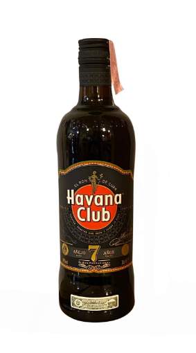 Picture of N-*RUM HAVANA CLUB 7YO 0.70L BLACK   -6/1-