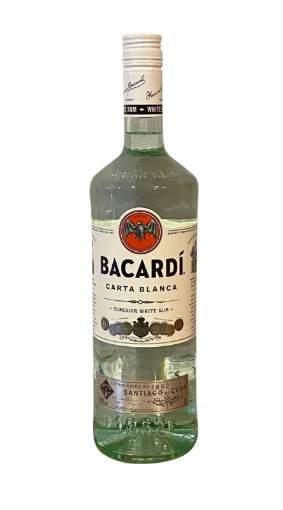 Picture of *RUM BACARDI CARTA BLANCA 1L -12/1-