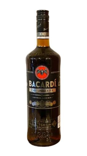 Picture of *RUM BACARDI BLACK 1L (CARTA NEGRA) -12/1-