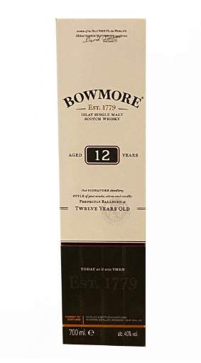 Picture of *WHISKY BOWMORE ISLAY 12Y 0,7L SINGLE MALT