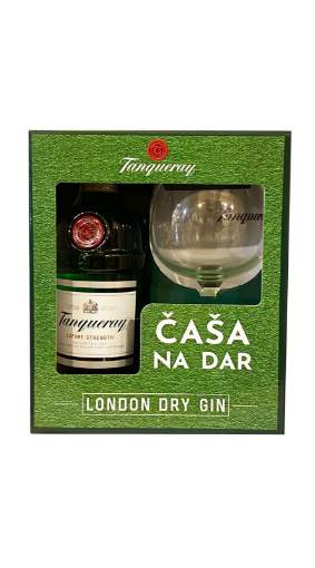 Picture of *GIN TANQUERAY DRY 0.7L + COPA ČAŠA