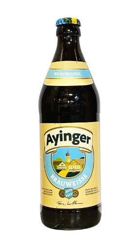 Picture of *PIVO AYINGER BRAUWEISSE 0.50L -20/1-  HEFEWEIZEN 5.1%ALC