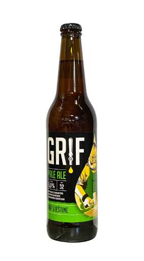 Picture of N-*PIVO GRIF 0.50L PALE ALE -15/1-  5%ALC BOCA