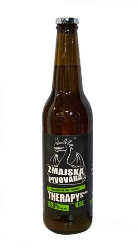 Picture of *PIVO ZMAJSKA 0.50L THERAPY 0.50L -20/1-  3.9%ALC IPA THERAPY BOCA