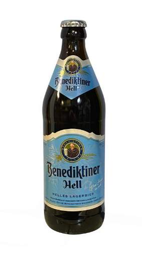 Picture of *PIVO BENEDIKTINER 0.50L HELL -12/1-  5%ALC BOCA