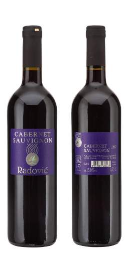 Picture of *CABERNET SAUVIGNON RADOVIĆ 0.75L KV. SUHO 2019