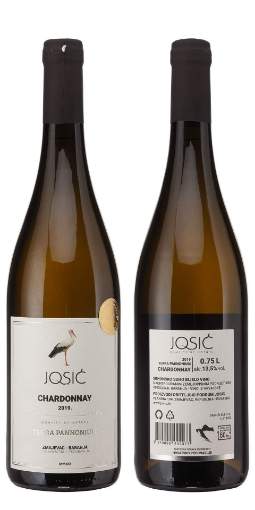 Picture of *CHARDONNAY JOSIĆ SUPERIOR.TERR.P. 0.75L VRH SUHO 2023 -6/1-