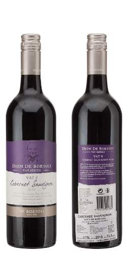 Picture of *CABERNET SAUVIGNON VAT 9 DEEN DE BORTOLI 0.75L ZP. SUHO 2014.