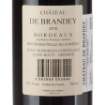 Picture of *CHATEAU BRANDEY BORDEAUX 0.75L ROUGE CAZES ZOI SUHO 2020 -12/1-